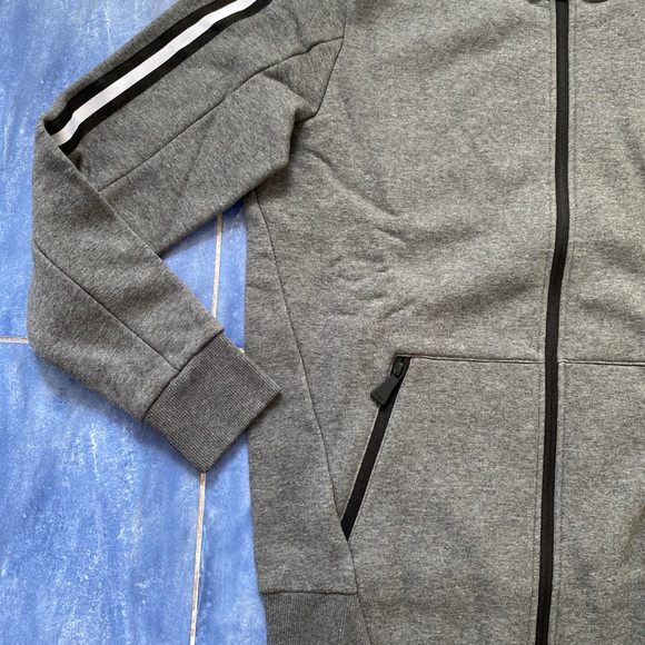 Pajar Canada John Mens Sweatshirt Full Zip Heather Gray Jacket sizes M L Comfort - Picture 3 of 9